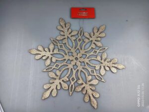 ADORNO NAVIDEÑO DE 37X33CM