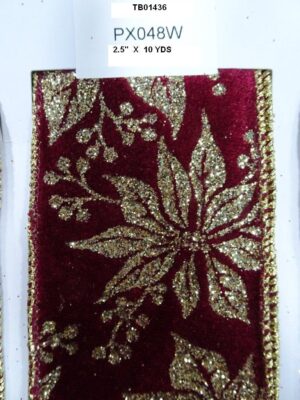 CINTA ALAMBRADA DE 2,5" X 10 YD
