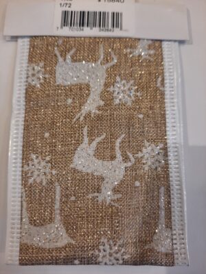 CINTA ALAMBRADA 6.3cm x 10yds