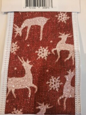 CINTA ALAMBRADA 6.3cm x 10yds