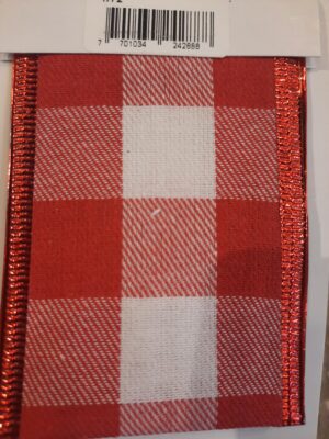 CINTA ALAMBRADA 6.3cm x 10yds