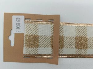 CINTA ALAMBRADA DE 2.5" X 10YDS