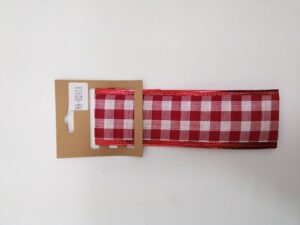 CINTA ALAMBRADA DE 2.5" X 10YDS