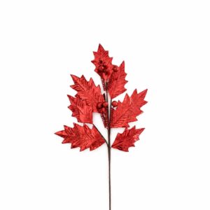 Follaje Artificial 64 cm Rojo