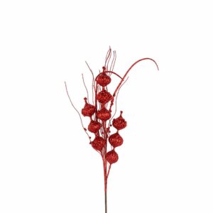 FOLLAJE ARTIFICIAL DE 93CM ROJO