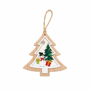 ARBOL DE MADERA CON LUZ