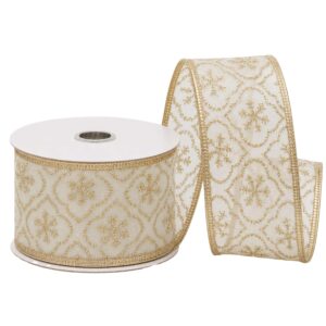 CINTA ALAMBRADA DE 2.5" X 10YDS